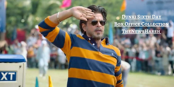 Shah Rukh Khan Salute Pose In Dunki Day 6 Box Office Collection
